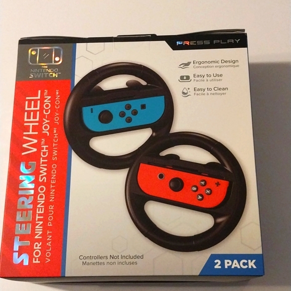 Nintendo Switch Steering Wheel - Picture 2 of 2